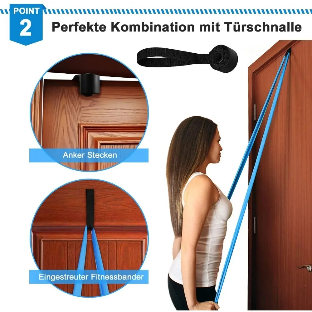 4Pcs/Set Elastic Fitness Bands - đánh giá và giá Crossfit Workout Gear